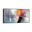 Quadro Stampa su Tela Impulso Arancio - CupidoDesign