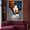 Quadro Stampa su Tela Incanto Piumato - CupidoDesign