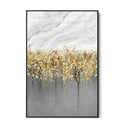 Quadro Stampa su Tela Incanto d'Oro - CupidoDesign