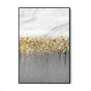 Quadro Stampa su Tela Incanto d'Oro - CupidoDesign
