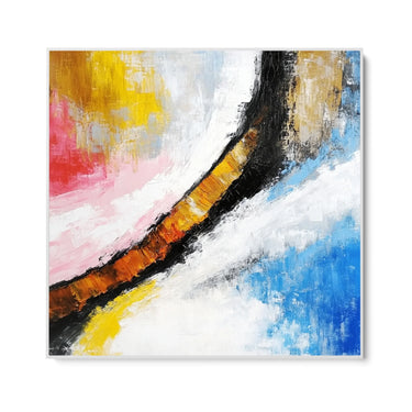 Quadro Stampa su Tela Incontro Naturale Astratto - CupidoDesign