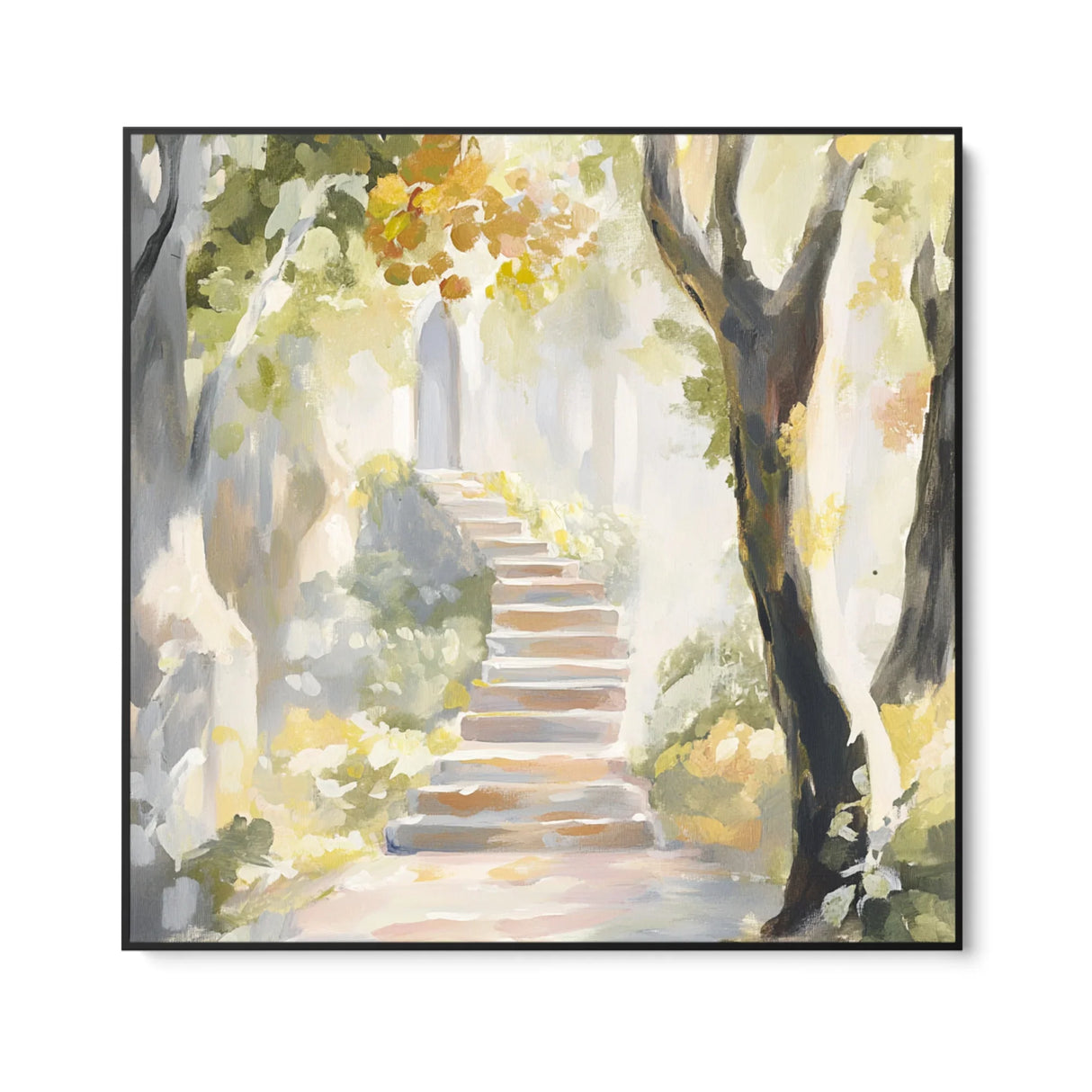 Quadro Stampa su Tela Ingresso Dorato - CupidoDesign