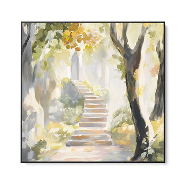 Quadro Stampa su Tela Ingresso Dorato - CupidoDesign