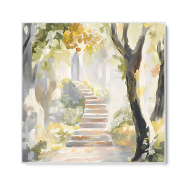 Quadro Stampa su Tela Ingresso Dorato - CupidoDesign