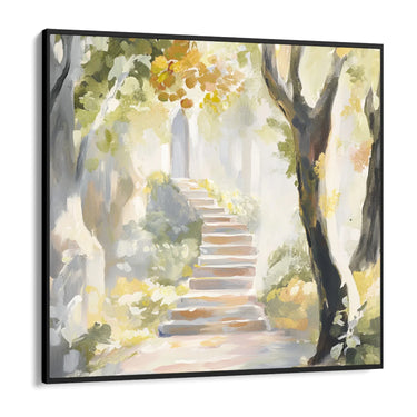 Quadro Stampa su Tela Ingresso Dorato - CupidoDesign