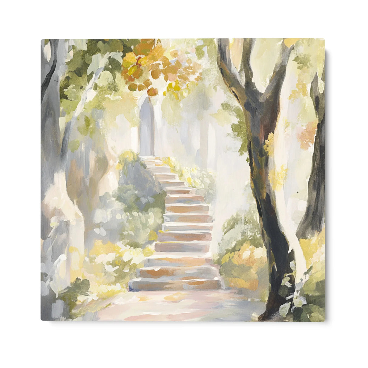 Quadro Stampa su Tela Ingresso Dorato - CupidoDesign