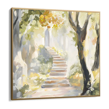 Quadro Stampa su Tela Ingresso Dorato - CupidoDesign