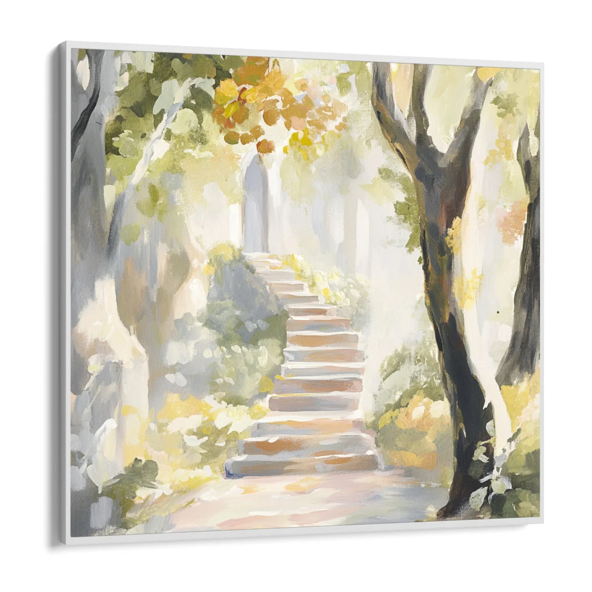 Quadro Stampa su Tela Ingresso Dorato - CupidoDesign