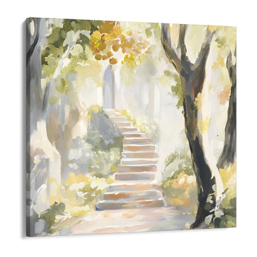 Quadro Stampa su Tela Ingresso Dorato - CupidoDesign