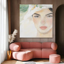Quadro Stampa su Tela Intenso Sguardo - CupidoDesign