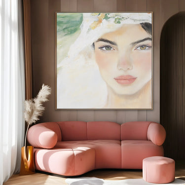 Quadro Stampa su Tela Intenso Sguardo - CupidoDesign