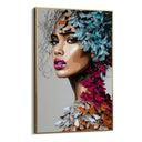 Quadro Stampa su Tela Intreccio Floreale - CupidoDesign