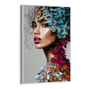Quadro Stampa su Tela Intreccio Floreale - CupidoDesign
