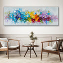 Quadro Stampa su Tela Intreccio di Colori - CupidoDesign
