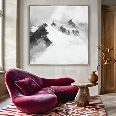 Quadro Stampa su Tela Inverno Muto - CupidoDesign