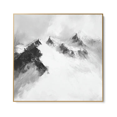 Quadro Stampa su Tela Inverno Muto - CupidoDesign