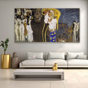 Quadro Stampa su Tela I poteri ostili, Gustav Klimt (1902) - CupidoDesign