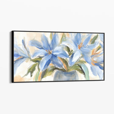 Quadro Stampa su Tela Iride Azzurra - CupidoDesign