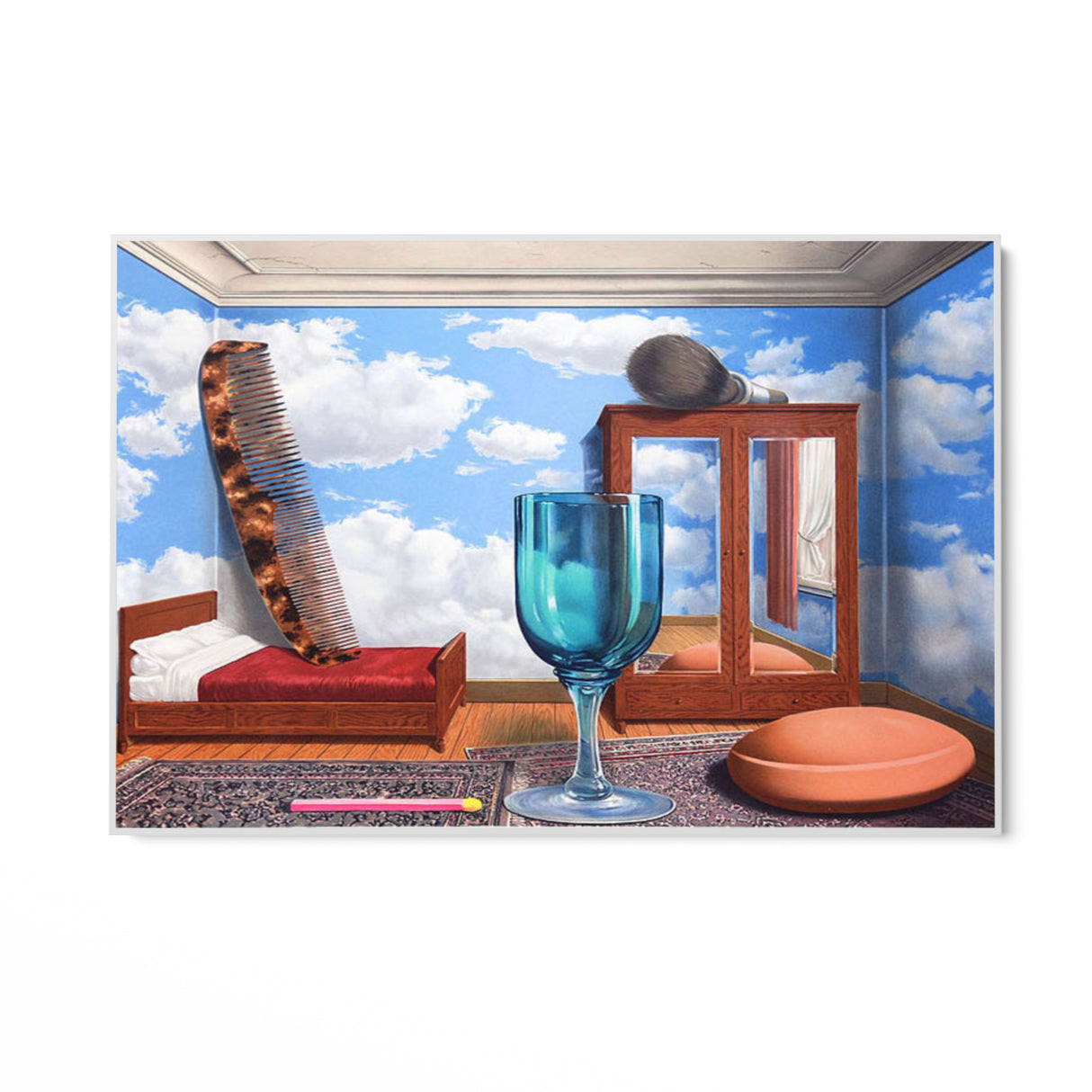 Quadro Stampa su Tela I valori personali, René Magritte - CupidoDesign