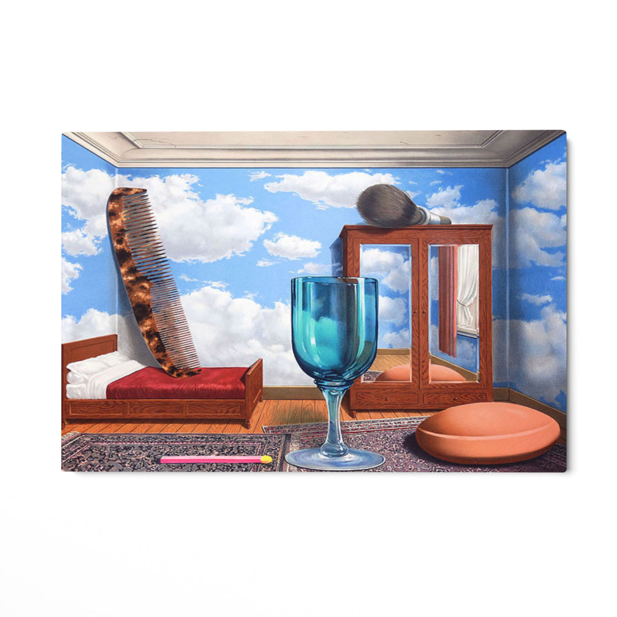 Quadro Stampa su Tela I valori personali, René Magritte - CupidoDesign
