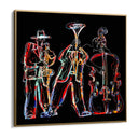 Quadro Stampa su Tela Jazz Cromatico - CupidoDesign
