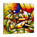 Quadro Stampa su Tela Jazz Geometrico - CupidoDesign
