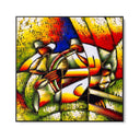Quadro Stampa su Tela Jazz Geometrico - CupidoDesign