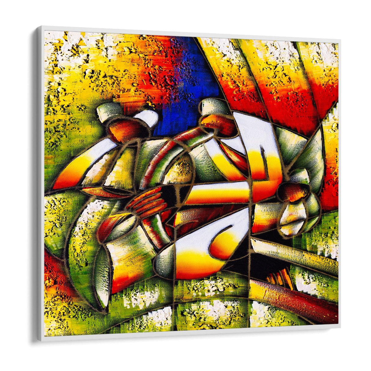 Quadro Stampa su Tela Jazz Geometrico - CupidoDesign