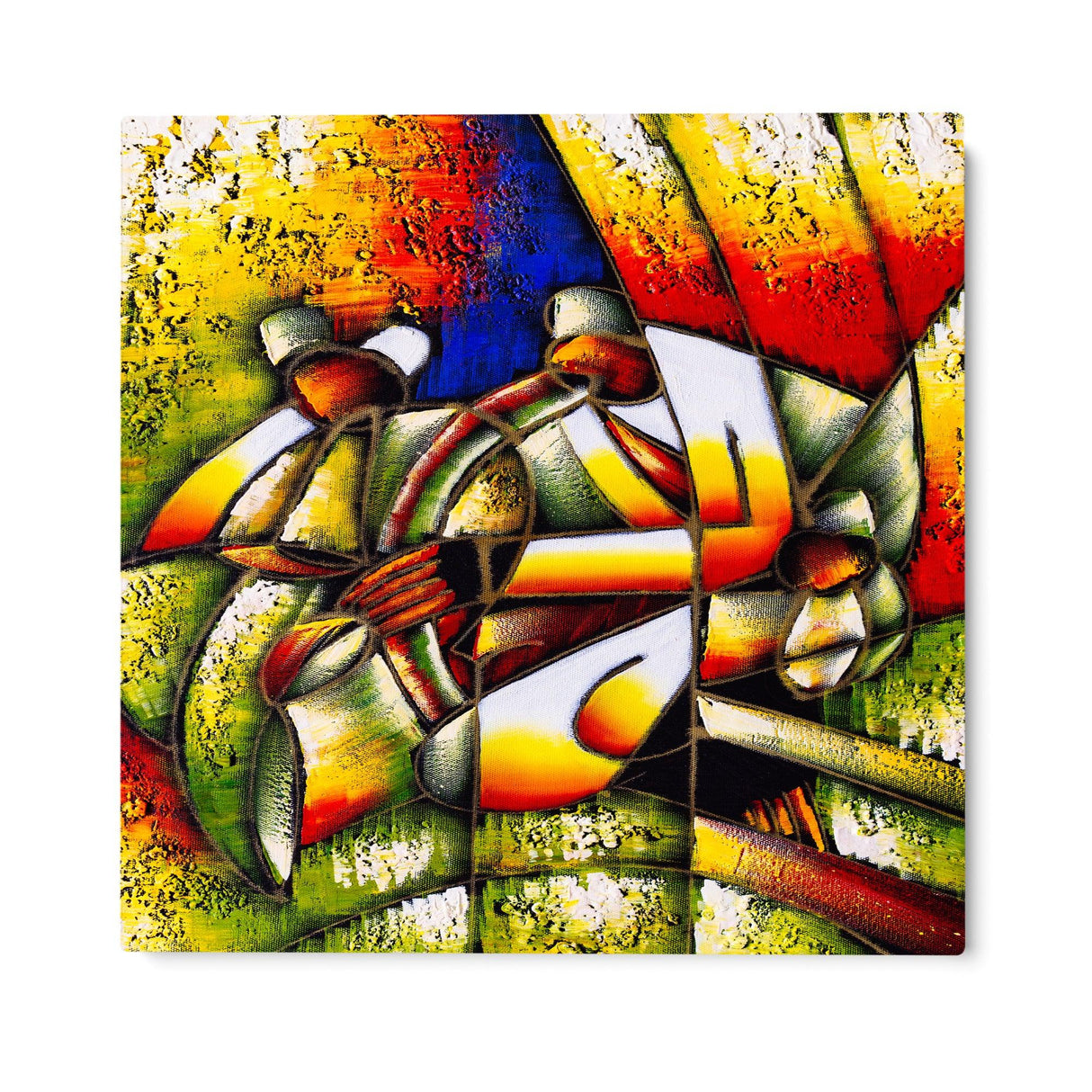 Quadro Stampa su Tela Jazz Geometrico - CupidoDesign