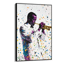 Quadro Stampa su Tela Jazz Liquido - CupidoDesign