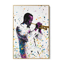 Quadro Stampa su Tela Jazz Liquido - CupidoDesign