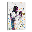Quadro Stampa su Tela Jazz Liquido - CupidoDesign