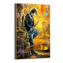 Quadro Stampa su Tela Jazz di Fuoco - CupidoDesign