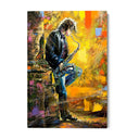 Quadro Stampa su Tela Jazz di Fuoco - CupidoDesign