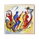 Quadro Stampa su Tela Jazz in Movimento - CupidoDesign