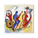 Quadro Stampa su Tela Jazz in Movimento - CupidoDesign