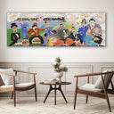 Quadro Stampa su Tela Keystone Cops, John Decker - CupidoDesign
