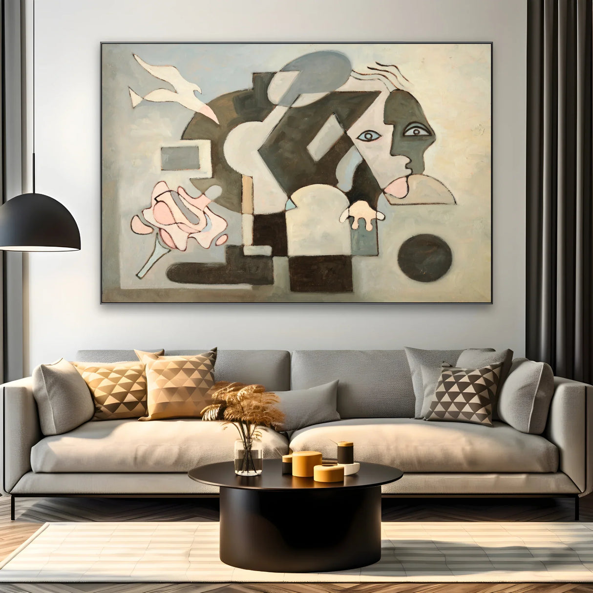 Quadro Stampa su Tela L’eco della forma - CupidoDesign