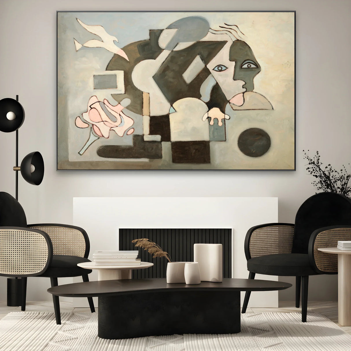 Quadro Stampa su Tela L’eco della forma - CupidoDesign