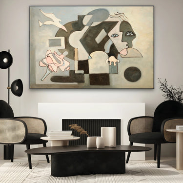 Quadro Stampa su Tela L’eco della forma - CupidoDesign