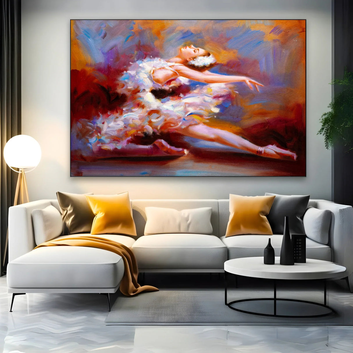 Quadro Stampa su Tela L’Essenza della Danza - CupidoDesign