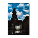 Quadro Stampa su Tela L'impero della luce, René Magritte - CupidoDesign