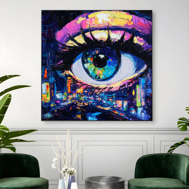 Quadro Stampa su Tela L’istinto della notte - CupidoDesign