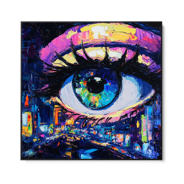 Quadro Stampa su Tela L’istinto della notte - CupidoDesign