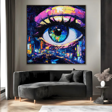 Quadro Stampa su Tela L’istinto della notte - CupidoDesign