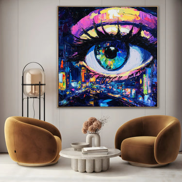 Quadro Stampa su Tela L’istinto della notte - CupidoDesign