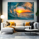 Quadro Stampa su Tela L’Occhio dell’Onda - CupidoDesign