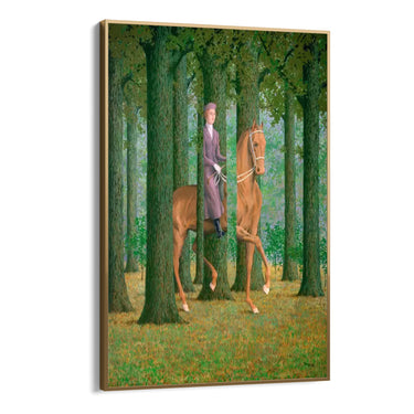 Quadro Stampa su Tela La Firma in Bianco, René Magritte - CupidoDesign