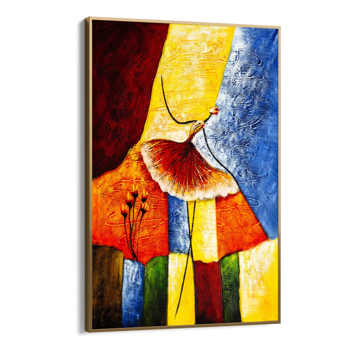 Quadro Stampa su Tela La Forma della Danza - CupidoDesign