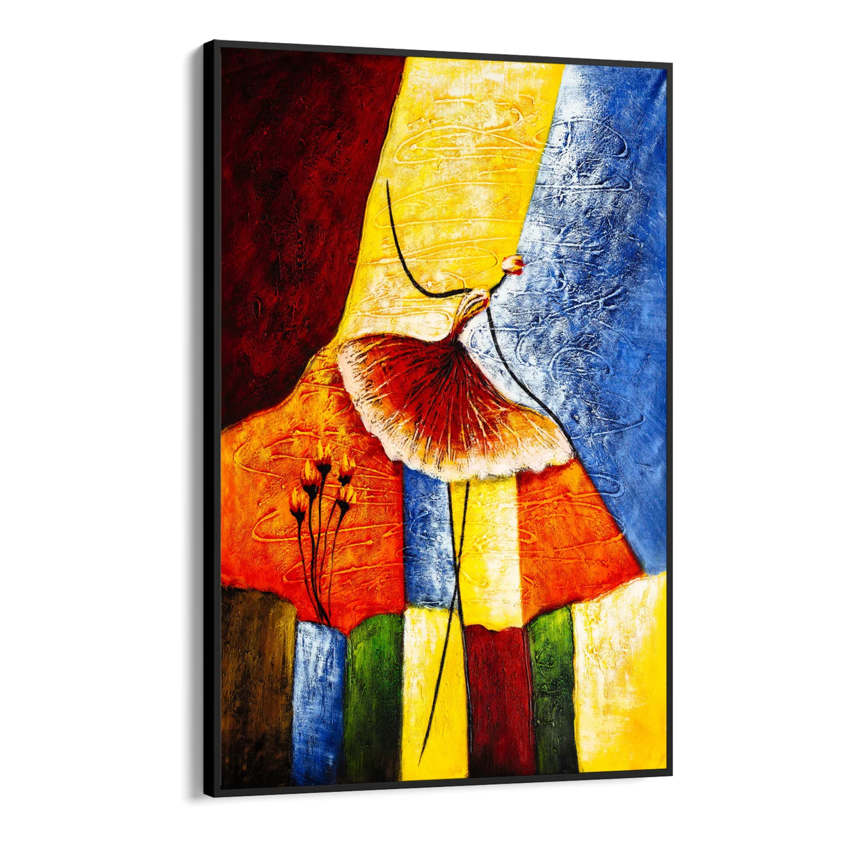 Quadro Stampa su Tela La Forma della Danza - CupidoDesign